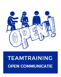 Teamtraining open communicatie die je team een positieve boost geeft. Oprecht, waarderend en constructief.